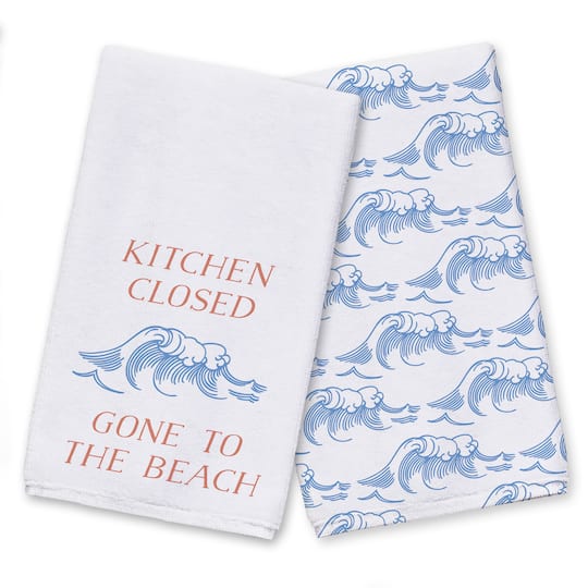 Kitchen Is Closed Tea Towel Set